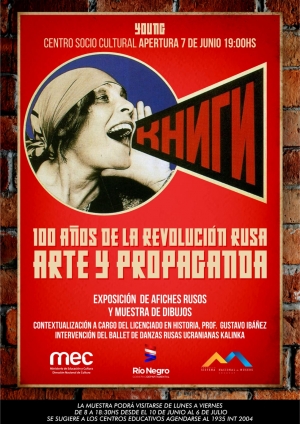 En Young "100 a&ntilde;os de la Revoluci&oacute;n Rusa. Arte y propaganda"