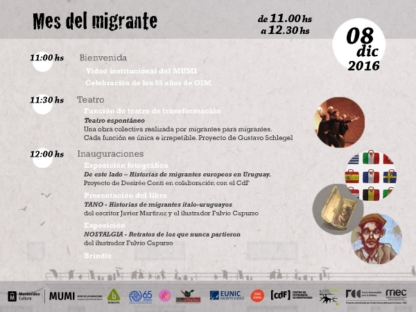 Mes del Migrante en el Museo de las Migraciones (MUMI)