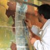 Culminaron trabajos de restauración del mural de Felipe Seade 