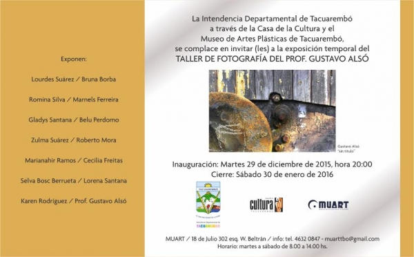 &Uacute;ltima exposici&oacute;n del a&ntilde;o en el MUART de Tacuaremb&oacute;