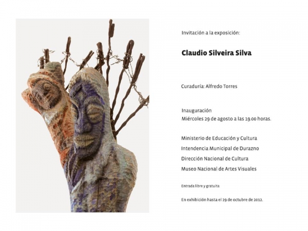 Exposici&oacute;n de Silveira Silva en el Museo Nacional de Artes Visuales.
