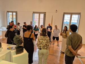 Vilma P&eacute;rez-Casalet junto a los participantes del seminario
