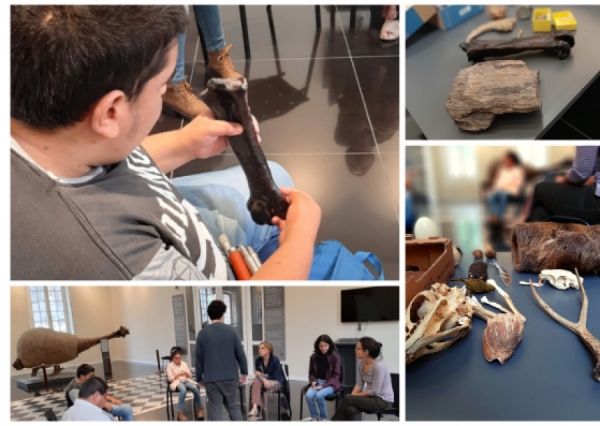 Visita y taller organizados por MNHN y UNCU