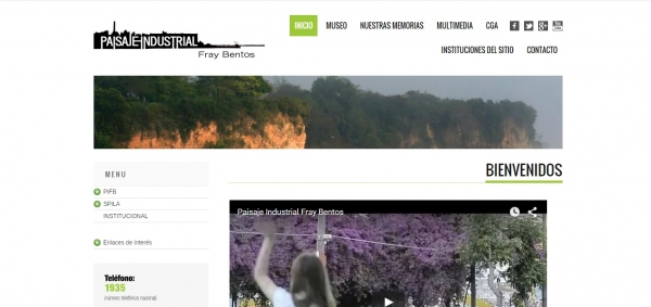 El Paisaje Industrial Fray Bentos presenta nueva p&aacute;gina web