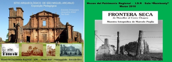 Museo del Patrimonio Regional, en el departamento de Rivera, inaugura exposiciones.
