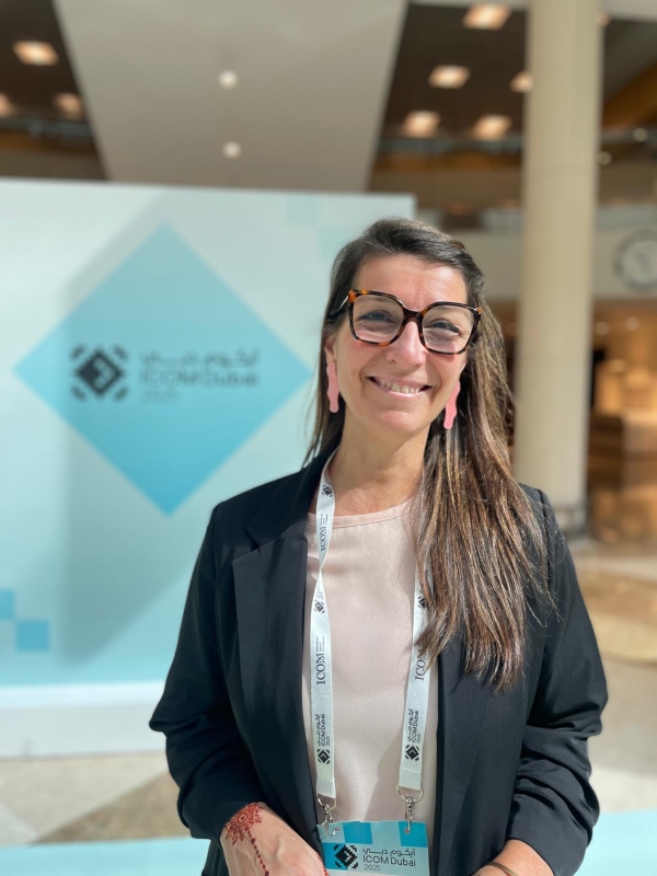Cecilia Bertolini en Dubái