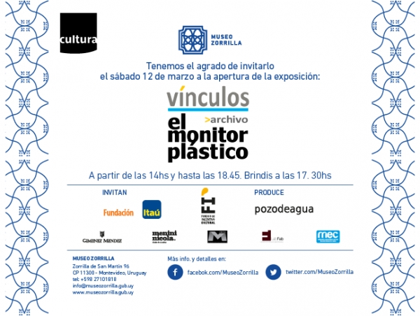 "V&iacute;nculos/Archivo El Monitor Pl&aacute;stico" en el Museo Zorrilla