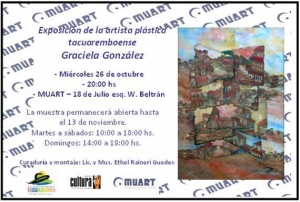 Inauguraci&oacute;n de exposici&oacute;n en Museo de Arte de Tacuaremb&oacute; (MUART)