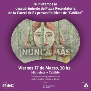 Homenaje a las ex presas políticas de la cárcel del Cabildo