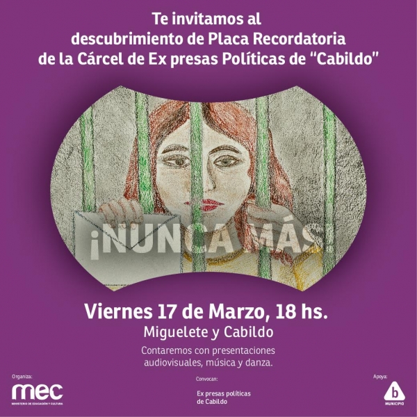 Homenaje a las ex presas políticas de la cárcel del Cabildo