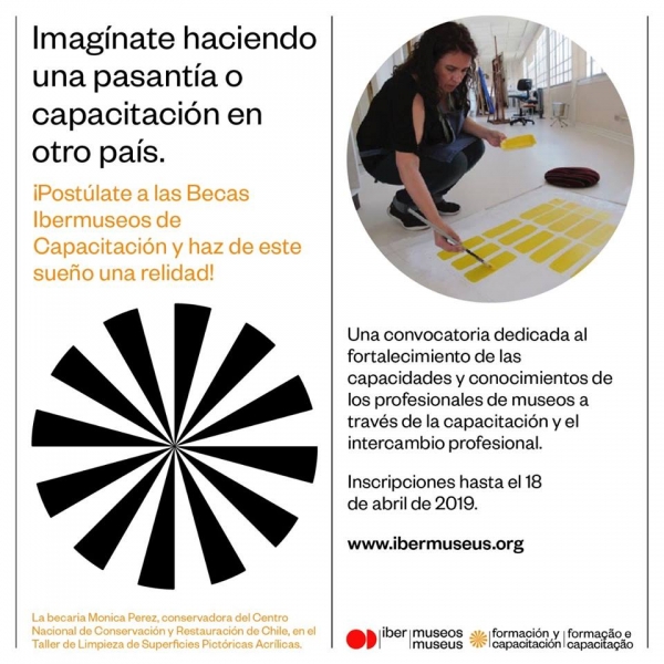 Convocatoria abierta. Becas Ibermuseos de Capacitaci&oacute;n.*Actualizado con Gu&iacute;a para postulantes