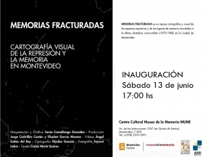 "Memorias Fracturadas. Cartograf&iacute;a visual de la represi&oacute;n y la memoria " abre en el Museo de la Memoria