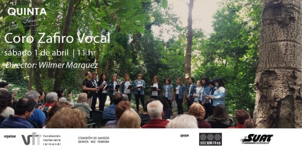 Música en el jardín de la Quinta Vaz Ferreira