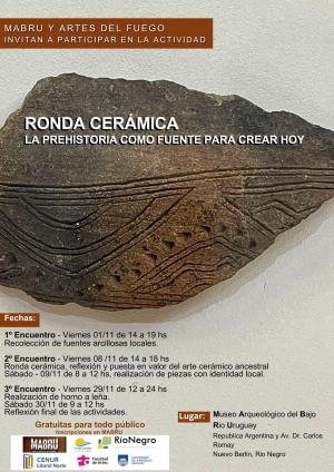 Ronda Cer&aacute;mica, actividad en el Museo Arqueol&oacute;gico del Bajo R&iacute;o Uruguay