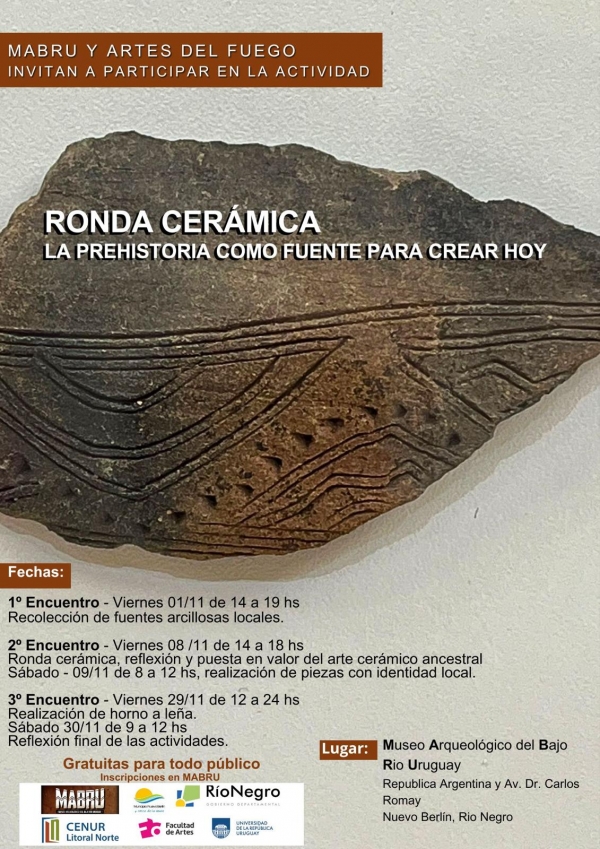 Ronda Cer&aacute;mica, actividad en el Museo Arqueol&oacute;gico del Bajo R&iacute;o Uruguay
