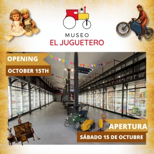 Museo El Juguetero abre sus puertas para toda la familia