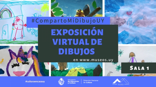 Exposici&oacute;n Virtual #CompartoMiDibujoUY. Inauguraci&oacute;n y acceso a Sala Uno.