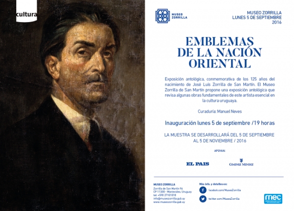 Los emblemas de la naci&oacute;n oriental adornan el Museo Zorrilla