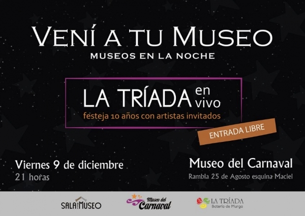 El Museo del Carnaval celebra su 10&ordm; aniversario en Museos en la Noche