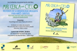 Presentaci&oacute;n de libro de arqueolog&iacute;a destinado a p&uacute;blico infantil.